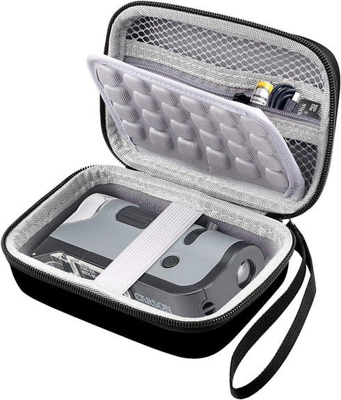 Microscope Case for Carson MicroFlip 100x-250x LED and UV Lighted Pocket Microscope, Black (Case Only)