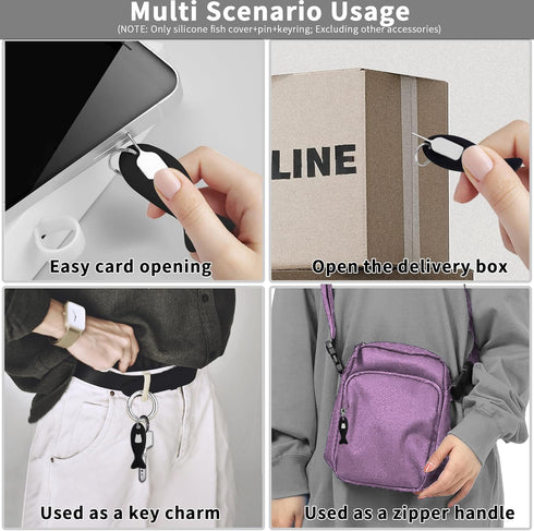 SIM Card Holder with Eject Pins Needle Opener for iPhone, Universal SIM Card Removal Tool for Smartphones