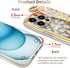 Cheetah Print Ultra Slim IMD Shockproof Wrist Band Kickstand Cover Case for iPhone 13 Pro 6.1-inch (Leopard Skin