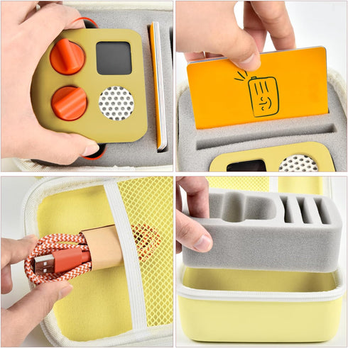 Travel Case for Yoto Mini – Kids Audio & Music Player Holder Bag for Children’s Speaker Plays Audiobook Cards
