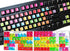 Adobe Premiere Keyboard Stickers Laminated MATT (11.5 x 13 mm) New