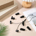 SHENLIU 10 Pack Headset 2-4mm Headphone Wire Clips Cable Clips for Earphone Wire Earphone Winder Earbud Cable Clip