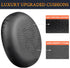 SOULWIT Replacement Ear Pads for Jabra Evolve2 30 Headset, Cushions with Softer Protein Leather (Black)