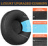 SOULWIT 60mm Ear Pads Replacement for Plantronics HW510/HW520, Poly Blackwire C210/C220/C310/C320, Durable Mesh Fabric