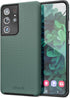 Crave Dual Guard Case for Galaxy S21 Ultra, Shockproof Protection Dual Layer - 6.8 inch Forest Green