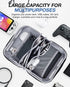 BAGSMART Electronics Organizer Pouch, Travel Tech Organizer Bag for Travel Essentials, Cord Organizer Bag as Travel