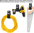 5 Pack Heavy Duty Large 13-inch Extension Cord Storage, Organize Cables and Hoses with Cable Ties