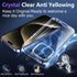 Red2Fire Clear Case for iPhone 15 Pro Max - Shockproof Slim Case, Non Yellowing, with 2Pcs Tempered Glass Camera &