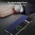 Flip Leather Cover Case for Samsung Galaxy S21 with Clear S-View, Touchable View, Smart Window PC Slim Shockproof