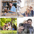 EUG-PRODUCTS 4-in-1 10m Mini Selfie Stick Tripod, Extendable Grip Phone Tripod with Detachable Remote Pocket Size, Mini