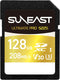 SUNEAST Ultimate Pro 128GB SDXC UHS-I Memory Card Up to 208MB/s Read, 170MB/s