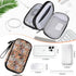 COSHAYSOO Electronics Travel Organizer Tech Bag Charging Cords Case USB Cable Charger Accessory Car Pouch, Practical
