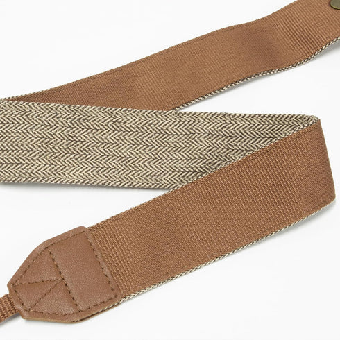 1 Pack, TENOC Vintage Camera Strap Canvas Herringbone Neck Shoulder Strap with Quick Release Buckles