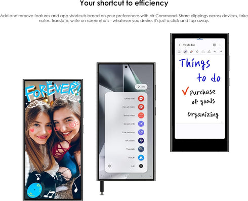 S24 Ultra S Pen Replacement for Samsung Galaxy S24 Ultra 5G, Stylus Pen with Bluetooth, 4096 Pressure Sensor, 5PCS