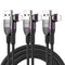 Statik PowerPivot 12W USB to iPhone Compatible Charging Cable - Right Angle with 360 Degree Rotating Head