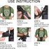 Camera Harness Strap, Cross Shoulder Quick Release Straps for Binoculars, Rangefinders, Compatible with Canon, Nikon,