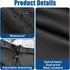 2-Be-Best 9.4" 7.6" 7" Projector Dust Cover, Small Projector Cover Dust-Proof Waterproof Protector for Projectors on