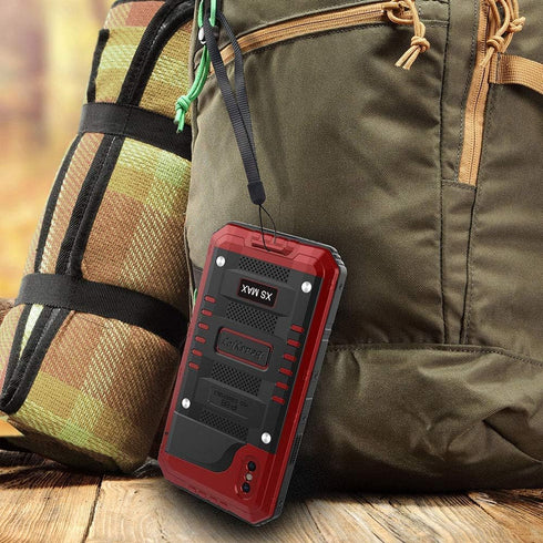 Beasyjoy iPhone Xs Max Case, Heavy Duty Waterproof Shockproof Tough Rugged Military Grade Defender with Built-in Screen