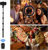 Ring Light with Stand and Phone Holder, 10'' LED Selfie Ring Light with Tripod for Video Recording and Makeup