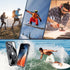 SPIDERCASE Waterproof Case for iPhone 14 Pro Max, Military Dropproof, Built-in Screen Protector, IP68, Black