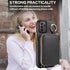 Furiet Wallet Case for Samsung Galaxy A32 5G 2021, 6.5 inch, with Shoulder Strap, Zipper Flip Organ Purse
