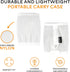 Homepod Mini Speaker Dust Cover, Mesh Speaker Cloth Smart Cover with Charging Hole, High-Grade Nylon (White-1Pcs)