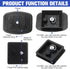 TOODOO 2 Pack 41mm and 43mm Tripod Quick Release Plate Camera Mounting Adapter, Compatible with Ambico