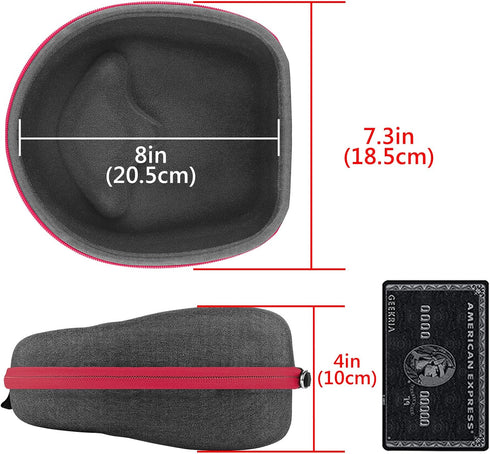 Geekria Shield Headphones Case for Sennheiser HD 598, HD 660S2, HD 660S, HD 490 PRO Plus, Hard Shell Travel Bag