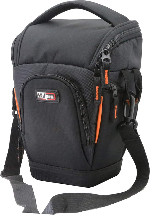 Vidpro TL-35 Top-Load DSLR Camera Holster Case, Large