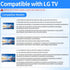 Qzanyee Life 49 50 55 Inch 55UK6500 55UM7300 55UN6900 55LJ5500UA 49UJ6300 49UK6300 49UN6900 50UM7300 for LG Tv Legs, TV