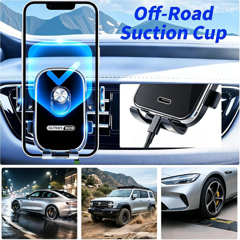 Runhike 360 17 16 Windshield Phone Mount for Car, Adjustable Universal Cell Phone Holder, for Dashboard Windshield Car