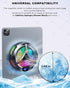 iPad Cooler, Magnetic Tablet Cooler for iPad/Surface Pro/Samsung Tab, Cooling Fan with LED Gaming Light