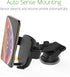 iOttie Auto Sense Qi Wireless Car Charger - Automatic Clamping Dashboard Phone Mount for Smartphones