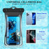 7.0" Universal Waterproof Phone Pouch, Floating Cellphone Dry Bag Case with Lanyard, IPX8 Waterproof for iPhone