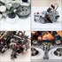 10 34 34102B 0.5) MECCANIXITY Pcs Plastic Gears Teeth Plastic Motor Gear Model Reduction Gear for RC Car Model DIY