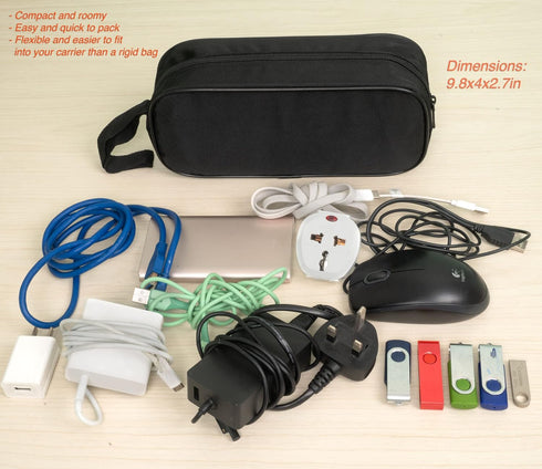 ButterFox Universal Electronics Accessories Travel Organizer/Carry Case - Medium