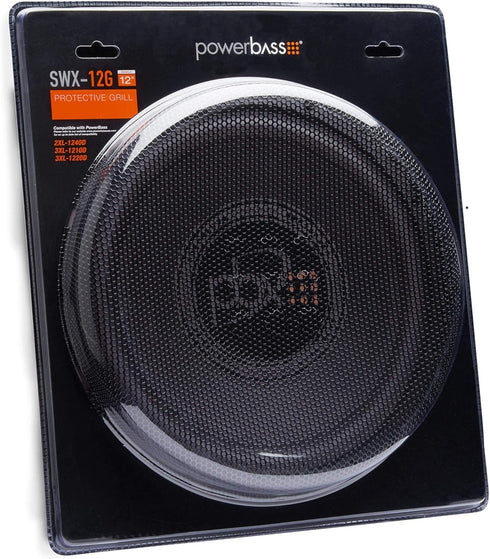 PowerBass SWX-12G - 12" Steel Subwoofer Grill - 2XL / 3XL