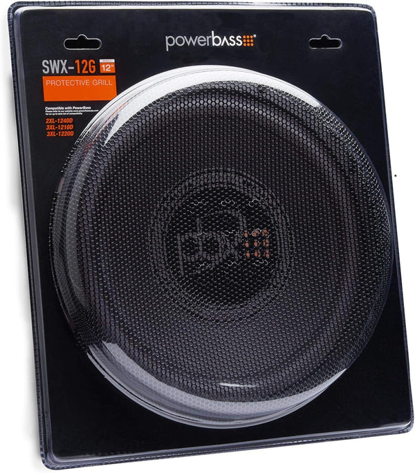 PowerBass SWX-12G - 12" Steel Subwoofer Grill - 2XL / 3XL