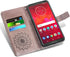 Phone Case for Motorola Moto Z3 / Z3 Play, Wallet Cases with Tempered Glass Screen Protector, Leather Magnetic Flip