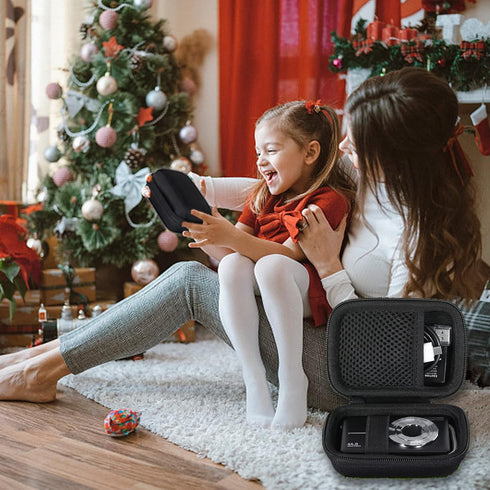 co2CREA Hard Case for Digital Camera, Compatible with VAHOIALD/IWEUKJLO/CAMKORY/BEVLXNIV/PRISIA/Sevenat Kids Video