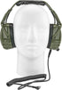Earmuff Headphones Compatible with iPhone & Scanner - Ideal for Impact Sports like Hunting, NASCAR, Construction