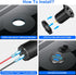 12V 60W USB C Car Charger Socket, 30W PD Type-C & Dual QC 3.0 USB Socket Port, Quick Charge Socket with Touch Switch