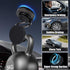 Wogomz 360 Vacuum Suction Magnetic Phone Holder, Foldable Retractable Car Cell Phone Holder with Suction Cup
