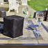 Two Black Heavy Duty 600D Outdoor Sonos Speaker Covers, Protection for Sonos Play:1, One & SL Speakers