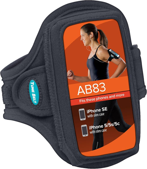 Tune Belt Armband for iPod Touch - 5th, 6th, 7th Generations, Water-Resistant, Black