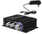 Kinter K3118 Digital Hi-Fi Audio Mini Class D Home Auto DIY Stereo Amplifier with 12V 3A Power Supply, Black