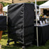 Generic outdoor TV trolley cover, courtyard TV cover, Reflective Television Stand Cloth, Windproof Buckle Webbing