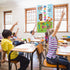 Welcome Banner - First Day of School Door Cover Woodland Animal Friends Photo Backdrop for Classroom School Party