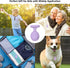 AirTag Holder Case for Kids, Waterproof Hidden Case with Brooch Pin, Anti-Lost GPS Tracker for Child, Pets - Violet