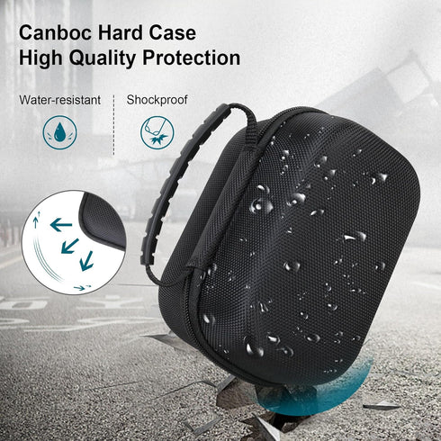 Canboc Carrying Case for Sony Alpha ZV-E10/ZV-E10L APS-C Interchangeable Lens Mirrorless Digital Camera, Black
